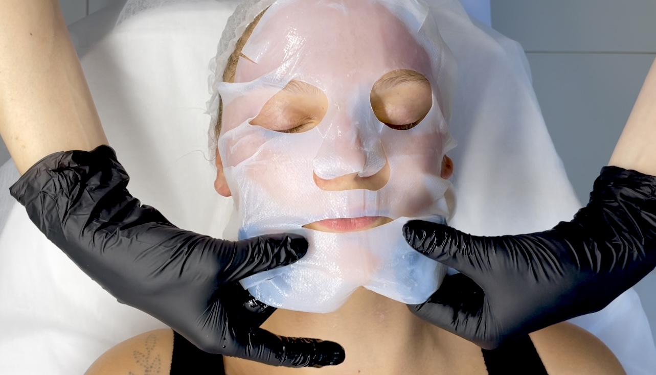 Maska hydrożelowa chłodząca i nawilżająca skórę glass skin
